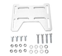 CFTGIW Adaptateur de Support de Plaque de Montage de Moteur Réglable pour CT100U Baja DoodleBug Motovox MBX10 MBX11 Mini Vélo Go Kart avec Cadre en Aluminium à Réduction de Vibration