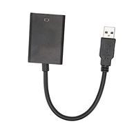CFTGIW Adaptateur d'Interface Multimédia USB3.0 vers Haute Définition Mâle vers Femelle Convertisseur Gratuit de Lecteur HD Multimédia Via Une Interface Haute Dispose Connexion HDTV [Utilisation]