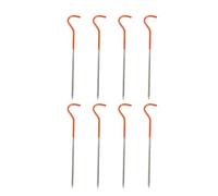 CFTGIW Alliages Alliés Ultra-légers de Tente Camping Randonnée Haute Résistance Ongles de Tente de Enjeux Ancrages Pigottente Staketente Ongles de (L x 8pcs)