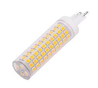 CFTGIW Ampoule LED G9 12W 1200LM, Lampe épis de Maïs à Deux Broches, Variable AC100-265V pour Lustre, SMD2835 124LED, Lumière Blanche Froide 6000-6500K (Blanc naturel)
