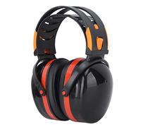CFTGIW Aucune Réduction des Oreilles Pliables de HEA Légère Au-Dessus de la Tête Muff pour Le Jardin Tonte Noir Jaune D Est Plus Beau. Pas de Réduction Earmuffshea Muffno Annule Muffsover d'oreille
