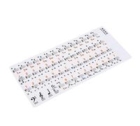 CFTGIW Autocollant de Clavier de Piano Amovible Transparent pour Pianos électroniques 61/88 Touches Qui Seront Votre pour L Autocollant de PianoAutocollant de Clavier de PianoAutocollant de Piano