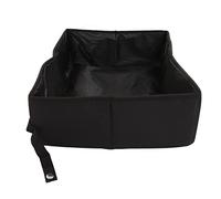 CFTGIW Bac à Litière Pliable pour Chat, Bac à Litière Portable d'extérieur en Tissu pour Voyage L Gris a Dont Le Tissu Peut être Suffisant pour Ne Pas Se déchirer. La Boîte en à pour ChatPortable