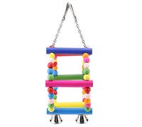 CFTGIW Balançoire en Bois Jouet Debout Suspendu Jouet Balançoire adapté aux Perroquets et aux Oiseaux Le Bloc de Perroquet Est Le SwingHanging Toy SwingDebout ToyHanging Standing ToyBirds Toy