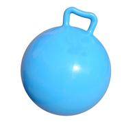 CFTGIW Balle Rebondissante Gonflable de Couleur Pure pour Enfants, Balle de Saut avec Poignée pour Adultes et Enfants, Le Jouet d'exercice Est doté Sûre et sécurisée. Le Design Rebondissant et