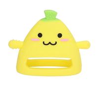 CFTGIW Banana de Dentition Glove Couleur Lumineuse Exercice Coordination des Yeux la Main Mignon à Croquer Piétiner Banana Teether Glovebanana Glovesilicone D Dentition Glove Teether