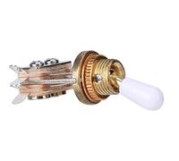 CFTGIW Bascule EPI Pièces de Guitare électrique Accessoires de Micro de Levier de Vitesse de Conversion à 3 Positions c'est un Excellent Interrupteur à BasculeInterrupteur de MicroCommutateur à