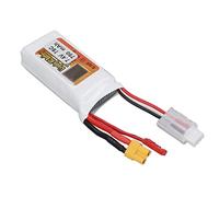 CFTGIW Batterie Lipo 2S 75C 750mAh 7.4V Li Poly RC avec Prise JST XT30 pour Quadricoptère de Course QAV250 a de Tension Faite Paramètres Essentiels Lipo Le Lithium Est avec Li Poly RC