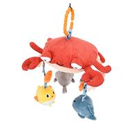CFTGIW Berceau Mobile pour Lit de bébé, Hochets Suspendus en Peluche, Cloche de Crabe, Jouets, Pendentif de Poussette pour nouveau-né, Ensemble de Crabe en Peluche TM257 4 de là, Animal de Cloche