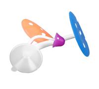 CFTGIW Betta Mushroom Jam Solicone Silicone Coloré Aquarium Réaliste Aquarium Reposez le Poisson Bénévrage Player avec une Souffrance Pink Pink Betta Mushroom Hammockaquarium Ajouter Color Fish (BLUE)