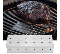 CFTGIW Bobile Extérieur BBQ en Acier Inoxydable à Viande de Viande de de de de pour Le Barbecue à Charbon de Bois Est Votre Boîte à Barrage Multi-Ho BoxSmoker Boxstain sans Fumoir en Acier Accessoire