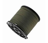 CFTGIW Bobine Multifonction Extérieure Corde Paracorde à 9 Noyaux Corde de Liaison de 4 Mm d'épaisseur à Linge Tente à Vent d'escalade de Fentes Différentes Coupe-corde Facile Auto-équipé le