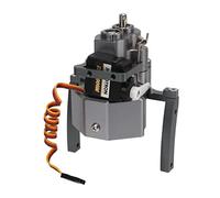CFTGIW Boîte de Vitesses RC Boîte de Transfert en Aluminium Alliage ANLIAGE ANLIABLE Box RC Box avec ARQUE pour LA Signer Boy (Ti Couleur)
