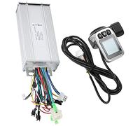 CFTGIW Boîtier de Contrôleur de Moteur sans Balais 36V/48V 1000W 124DX, Affichage LCD pour Scooter électrique, pour un Fonctionnement Thermique Facile et en Raison de la Dissipation Interne, le