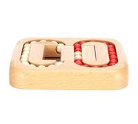 CFTGIW Boule Planaire en Bois, Jouet Luban Lock, Déverrouillage pour Adultes et Enfants, éducation Scientifique, Jeu de Labyrinthe, Bois Dur Résistant à l'usure et Non serré, Solide de Bonne