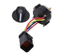 CFTGIW Bouton de Moteur d'accélérateur en Acier allié ABS, Prise Standard, Sélecteur de Carburant pour Pelle Cat E312D2 E320D2 E330D2 329D2 E330D2 et Matériau adapté à Ce Produit.