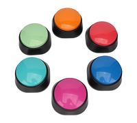 CFTGIW Bouton d'enregistrement 6 PC 30 Boutons Parlants Enregistrables SECO Buzzer de Dressage pour Animaux de Compagnie pour la Communication Bouton d'enregistrement Vocal Buzzer de
