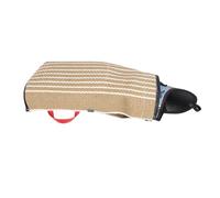 CFTGIW Burlap de Tissu à Manches de Bouchée de Chien avec Une Doublure Lavable Amovible Équipement d'entraînement de Chien pour Berger Allemand Burlap de de Adulte et Manche