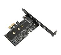 CFTGIW Carte d'extension PCIE vers 6 Gbit/s PCIE vers M2 NGFF Carte Adaptateur pour WinXP pour 8 10 11 pour M2 Riser Card Vitesse d'applicabilité Stable avec de (#1)
