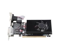 CFTGIW Carte Graphique 2 Go DDR3 64 Bits PCI E Résolution 2560 X 1600 Carte Graphique de Jeu pour Ordinateur de Bureau Silencieux pour 10 11 7 8 Mémoire et Résolution de Fréquence jusqu'à 2 Go The