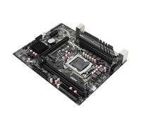 CFTGIW Carte Mère H510 pour 10 1 CPU Double DDR4 64 Go de Mémoire M.2 Port Haute Vitesse PCIE 16X Gen 3.0 Slot Carte Mère PC avec Dissipateur Thermique en Métal Double Carte Mère DDR4