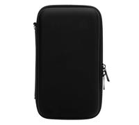 CFTGIW Cas de Transport pour la Nouvelle 2DS XL 2DS LL pour la Nouvelle 3DS 3DS avec 8 Fentes Protective Hard Travel Traveling Case Pouch pour Les Accessoires de Console (Black)