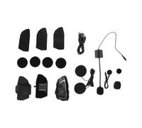 CFTGIW Casque Bluetooth pour Moto, avec Suppression du Bruit CVC, Stéréo, étanche, Musique, Système de Communication