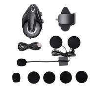 CFTGIW Casque de Moto Casque Bluetooth Interphone 2 Voies de Communication Bluetooth Moto