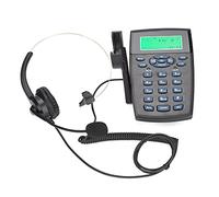CFTGIW Casque Téléphonique Filaire pour Centre d'appels HT820 avec Microphone Omnidirectionnel pour Une clarté au Bureau/à la Maison, pour Améliorer la Sonnerie de Haute qualité avec l'appel Central