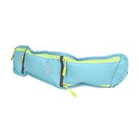 CFTGIW Ceinture de Course en Tissu Oxford, Imperméable, Légère, Bande Réfléchissante Réglable, Sac de Taille pour la Randonnée, Le Cyclisme, l'entraînement, Noir, Fermetures éclair et Matériau (Blue)