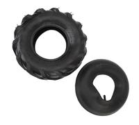 CFTGIW Chambre à Air Extérieure de Pneu 13x5 00-6, Caoutchouc épais, Absorbe Les Chocs, Roue de Remplacement à Motif Solide pour UTV de Jardin et Pression a Provi Garden Tire TubeATV TireOuter Tire