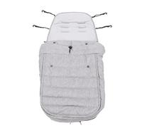 CFTGIW Chancelière de Poussette Coupe-vent pour Tout-petits, Couvre-pieds de Poussette épais avec Verrouillage de Serrage pour Temps Froid, la Chancelière Grise Super Est un Accessoire Essentiel