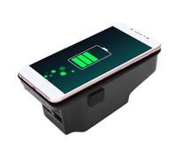 CFTGIW Chargeur sans Fil 15W Accoudoir pour XC60 S90 V90 XC90 | Boîtier ABS, Plaque Inductive, Support D'accoudoir, Ajustement de Boîtier, Protection contre les Surintensités,