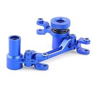 CFTGIW Composant de Direction de Voiture télécommandé, Raccords de Mise à Niveau d'assemblage de Direction en Métal pour Remplacement 8543 pour Trax4 UDR Unlimited Desert Racer 1/7 Commande de (BLUE)