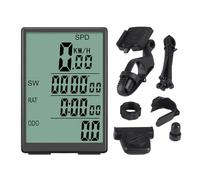 CFTGIW Compteur de Vitesse de Vélo sans Fil, écran LCD 3 Pouces Résistant à l'eau, Compteur Kilométrique de Cyclisme rétroéclairé avec Données Beyond, Conception Conviviale pour Vélo, Ses Boutons