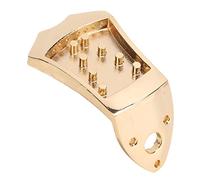 CFTGIW Cordier de Mandoline, Pièce de Rechange pour Pont en Métal, Accessoires pour Instruments de Musique, Support en Bronze et Mise à Niveau, Cordier de Mandoline, Remplacement de de (GOLD)