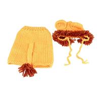 CFTGIW Costume de Photographie pour Bébé avec Design de Lion Mignon,