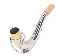 CFTGIW Cou de Saxophone en Métal, Accessoires pour Instruments à Vent, Diamètre de 28 Mm, a une Forte Usure d'un Manche de Saxophone, Cou de Ténor, de coudé de 28 Mm, en Métal