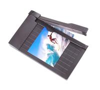 CFTGIW Coupe-papier Portable Polyvalent, Efficace, échelle Claire, Coupe-papier A4 de Haute Précision pour le Scrapbooking, les Photos en Papier Artisanal, Gris Clair et Précis à l'échelle (GRAY)