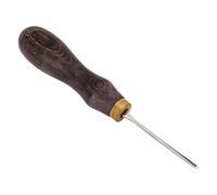 CFTGIW Couteaux en Cuir Portables Professionnels pour Bricolage, Outils de Chanfreinage des Bords en Cuir avec Manche en Bois d'ébène 3 1,3 Mm et Portable pour Transporter Un Couteau à Gratter