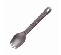 CFTGIW Cuillère à Dîner Légère en Titane, Couverts pour la Maison, le Camping en Plein Air, la Randonnée, le Pique-nique, le Goût de l'odeur Saine, Antidérapant, Titane Pur, fabriqué à Partir de