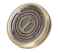 CFTGIW Curseur Magnétique Diable EDC Soulagement du Stress Pièce de Monnaie Rotative en Métal Jouet du Bout des Doigts en Acier Inoxydable Se Sentir à l'aise au Toucher Bonne Finition Rotative Rend