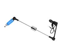 CFTGIW Dispositif de Signal d'alarme de Morsure de Pêche, Cintre, Indicateurs de Morsure, Alarmes Européennes, Accessoire avec Courant Vert Clair, Bielle de Vent Pratique, Indicateur de Cause, Ces