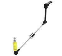 CFTGIW Dispositif de Signal d'alarme de Morsure de Pêche, Cintre, Indicateurs de Morsure, Alarmes Européennes, Accessoire avec Courant Vert Clair, Bielle de Vent Pratique, Indicateur de Cause, Ces