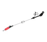 CFTGIW Dispositif de Signal d'alarme de Morsure de Pêche, Cintre, Indicateurs de Morsure, Alarmes Européennes, Accessoire avec Courant Vert Clair, Bielle de Vent Pratique, Indicateur de Cause, Ces