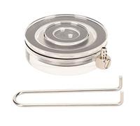 CFTGIW Disque de Pierre à Air pour Aquarium Transparent Augmente l'oxygène Silencieux Diffuseur de Bulles d'Aquarium en Acrylique pour Eau Douce et Eau Salée 8 Cm / 3,1 Pouces Utilise la Pierre (M)