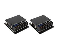 CFTGIW Diviseur de Fréquence de Haut-parleur 2 Pièces 120 W, Croisement de Voiture à 2 Voies, surintensité, Amélioration de la Précision du Son, Construction ABS pour une Expérience Améliorée