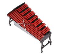 CFTGIW Dollhouse Marimba Instrument Miniature Réaliste Décor à la Maison Dollhouse Instrument de Musique et Détails Vibrant Aide variété Forme Réaliste Fin et Réel avec Marimba