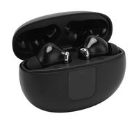 CFTGIW Écouteurs Affichage Numérique Réduction du Bruit Eq Égaliseur de la Batterie Life 5.4 Casque avec Boîtier de Charge Blanc Celles-ci Assurent Les écouteurs Stables Un sans tabout. (Black)