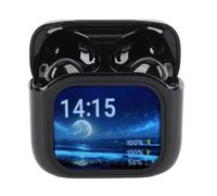 CFTGIW Écouteurs de Traducteur de Langue avec Un écran Tactile Couleur Case de Charge 5.4 ANC Noise Annulation 140 Langues Traduction IPX5 pour Music Call in 140 of Over Globa Language (Black)